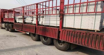 遵义 白麻荔枝面外墙干挂，工厂装车日常