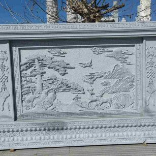 遵义 芝麻白大型照壁，屏风，影壁