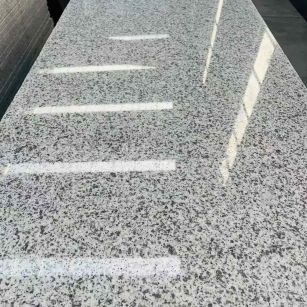 遵义 白麻花岗岩光面毛板