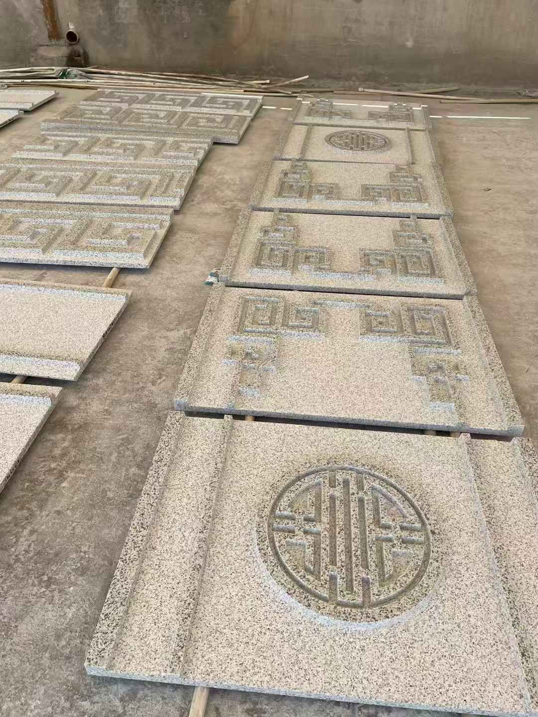 遵义 白麻花岗岩外墙立面雕刻板