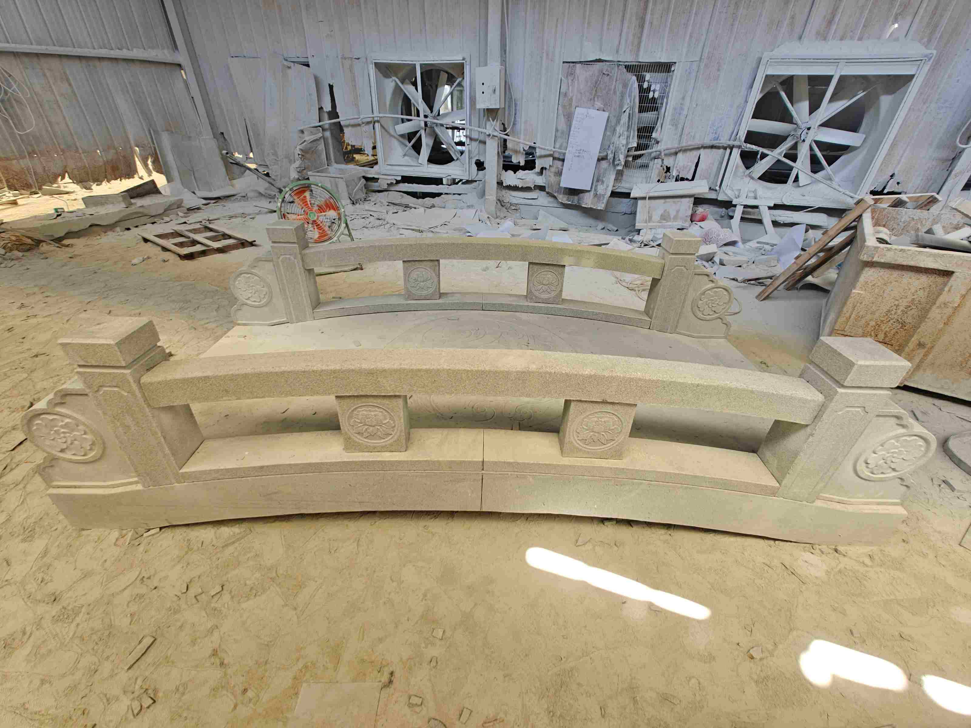 遵义 芝麻灰花岗岩异形加工-拱桥，石桥