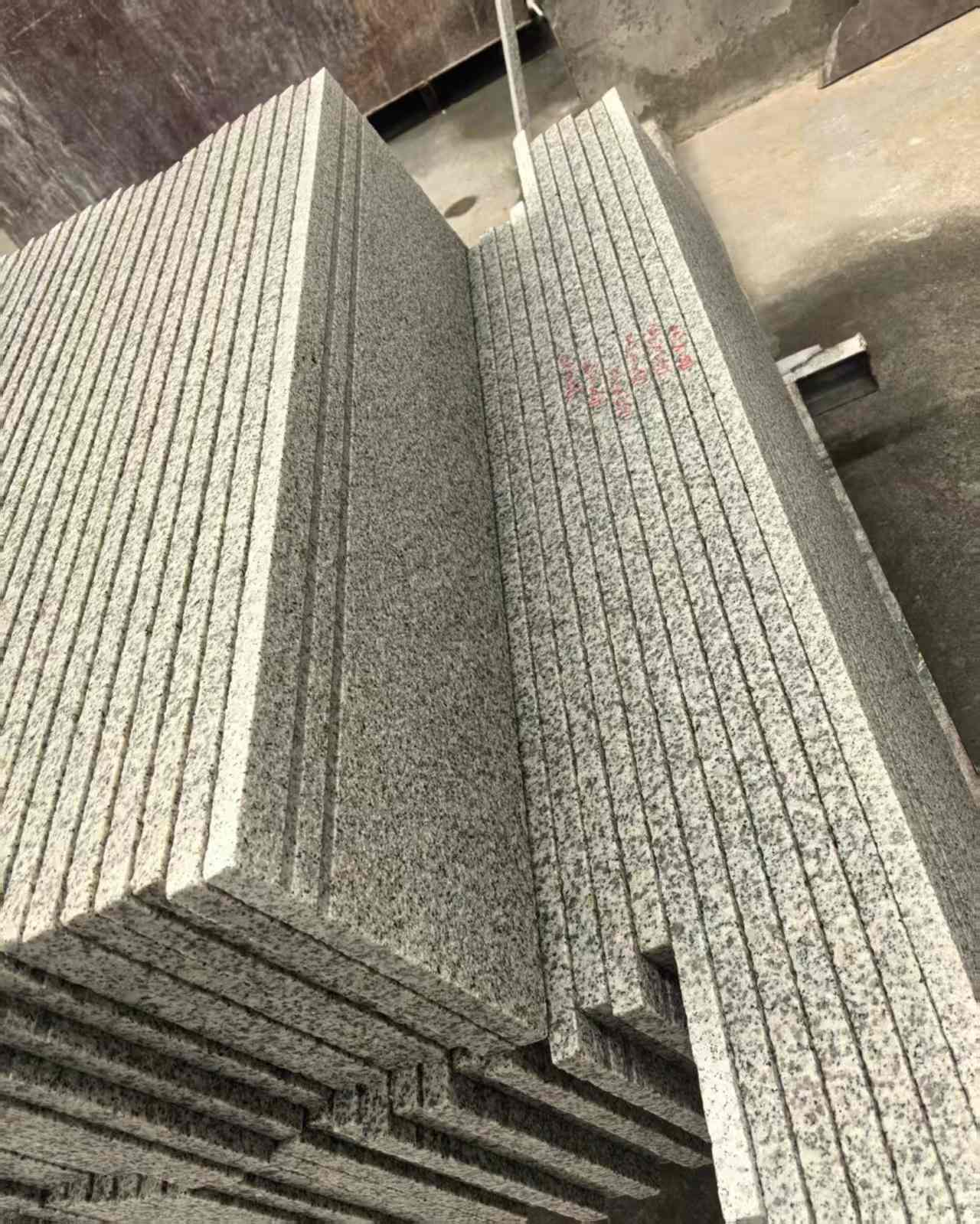 遵义 白麻荔枝面花岗岩楼梯踏步