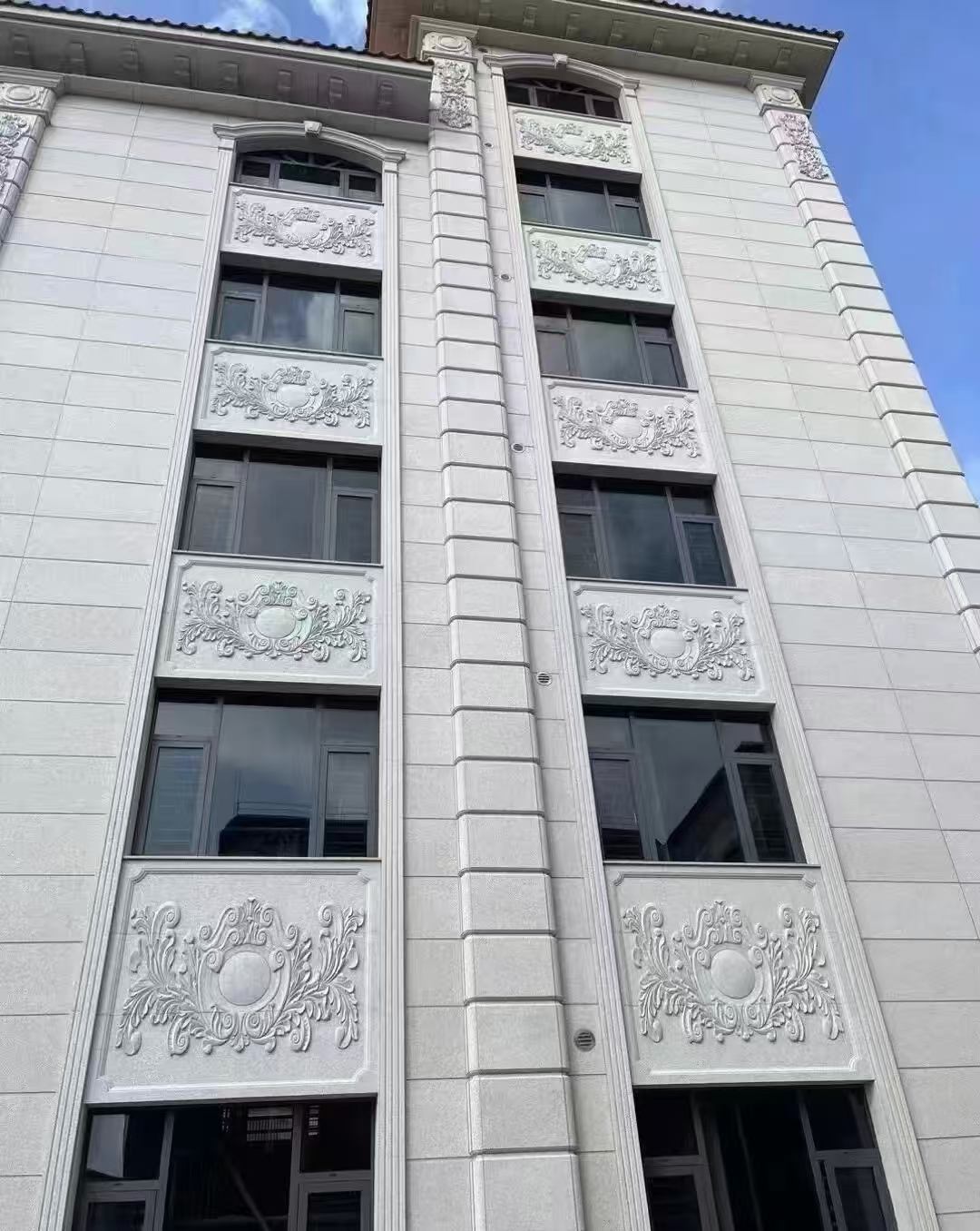 遵义 白麻荔枝面花岗岩别墅外墙干挂