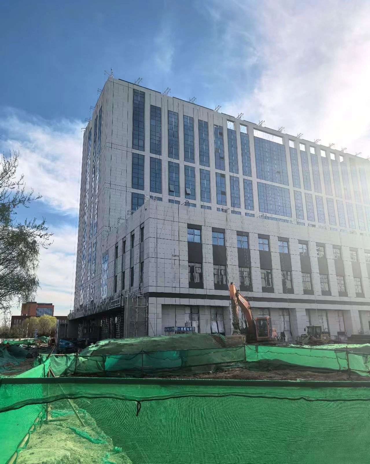 遵义 白麻花岗岩石材外墙干挂